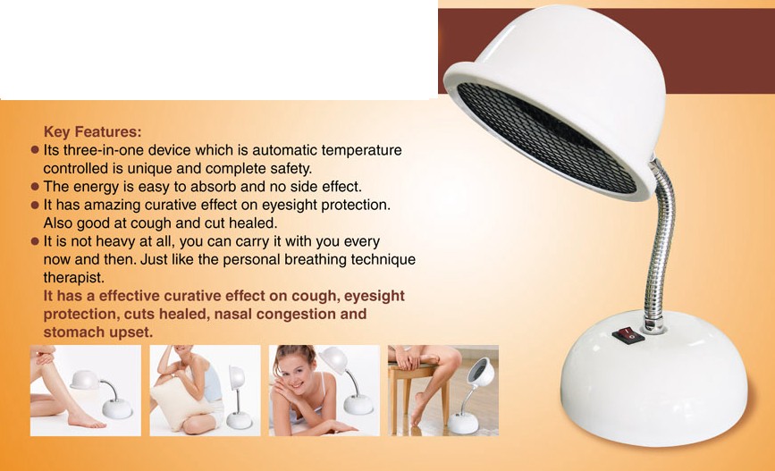 Far Infrared Muscle Aches Pain Relief Heating Light Freestanding Therapy  Lamp - La Paz County Sheriff's Office Dedicated to Service